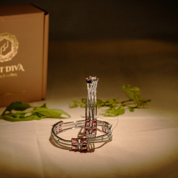 PALET DIVA AMERICAN DIAMOND BANGELS - Image 3